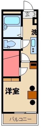 レオパレスRINAの物件間取画像